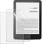 [2 Pack] TQLGY Anti-Glare Matte Screen Protector for Kindle 11th Generation 6" 2024/2022 Released, Full-Coverage Scratch Resistant PET Film