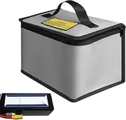 Battery Storage Bag Fireproof,Battery Storage Pouch - Portable Safety Boxes for Transportation, Wear-Resistant Charging Bag