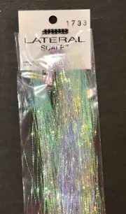 1/69" OPAL MIRAGE LATERAL SCALE FLASH. FLY TYING MATERIAL. SALTWATER. FLA 1733