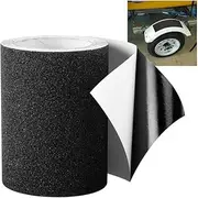 Shupakul 4.9Ft x 6In Marine Boat Non-Skid Traction Tape-Boat Anti Slip Adhesive Tape-Black Anti Slip Traction Tape for Boat Trailer Fenders Steps
