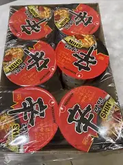 Nongshim Shin Ramyun Spicy Noodle Cup - 2.64oz/6pack