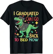 [X.Style] I Graduated Can I Go Back to Bed Now Graduation Boys Girls ds990 T-Shirt (3XL) Black