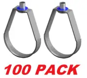 Adjustable Swivel Ring Hanger 3/8” FNW 7010NZ Pipe Size 2” Plated (Case Of 100)