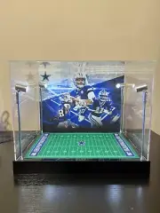 Dallas Cowboys Custom Full Size Helmet Display W/ LED Lights