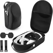 Hard Carrying Case for Meta/Oculus Quest 3,Portable Full Protective Storage Bag for Quest 3 Headset & Controller VR Accessories