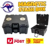 MAGNET STASH MAGNETIC SAFE BOX CAR CARAVAN KEY GPS STORAGE COMPARTMENT HIDDEN
