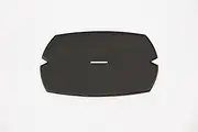 [CAMPAQUIP] Cast Iron Griddle | Fits Weber Q Series | Q200 | Q220 | Q2000 | Q2200 | Grill Cooking or Hot Plate for Outdoor BBQ | Non-Stick | NOT for N Series