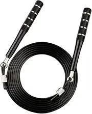 Jumping Rope for Workout | Exercise Jump Cable Skipping Rope with Aluminum Alloy Handle,High Strength Gym Jumping Cord Skipping Cable for Weight Loss Body Shaping