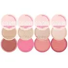 Highlighter Makeup Palette 2 In 1 Matte Shimmer Blush Highlighter Palette