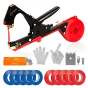 Plant Tying Machine,Tape Tool for Tomatoes Peppers Grapes Cucumbers Floral Su...