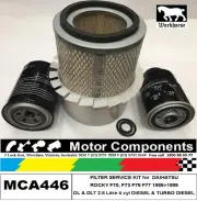 FILTER KIT Oil Air Fuel for DAIHATSU ROCKY F70, F73 F75 F77 DL DLT 2.8L DIESEL