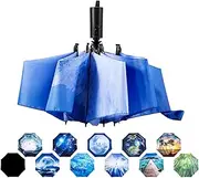 [LANBRELLA] Umbrella Compact Inverted Folding Umbrellas Auto Open Close - H2.20.Glacier