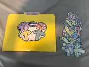 Flower Power! Things that do together Grade K language arts file folder game