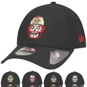 New Era 39Thirty Stretch-Fit Diamond Cap - NFL SUGAR SKULL San Francisco 49ers S/M