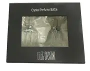 OLEG CASSINI CRYSTAL PERFUME BOTTLES #126360 NIB