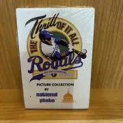 1986 National Photo Kansas City Royals Promo 22 card Set Sealed George Brett HOF