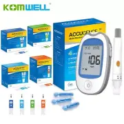 4in1 MultiFunction Meter Blood Ketone Uric Acid Blood Glucose Monitor Keto Diet