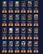 NFT 2022 Digital Funko DC - ENTIRE COMMON SET (Cards 1-45)
