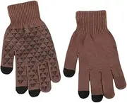 [JINZIJINYU] Winter Knitted Touchscreen Gloves Touch Screen Dispensing Touch Screen Gloves Cycling Non Slip Gloves Outdoor Split Finger Gloves