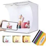 Photo Studio Light Box, Adjustable Lighting White/Warm/Soft Lighting