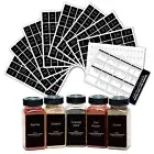 9sheets275 Pcs Spice Jars Labels for Food Containers Pantry Kitchen Organization