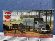 Airfix PAK 40 Anti-tank Gun & Truck Model Kit A02315 in 1:76 Scale