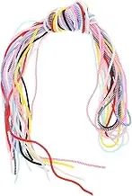 Angoily Cable Winding 12pcs Cable Saver 1.4m Wire Hider Elastic Cable Sleeve for Multiple Cables Keep Your Space Tidy