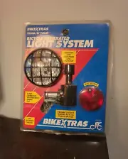 Bicycle Headlight Taillight Cycling Generated System No Batteries Eco Friendly