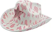 [Generic] Cow Dick Hat, Comfortable And Light Cowgirl A Wide Board for Disguise, Disguise Accessories, Role -playing Games, Festivals,