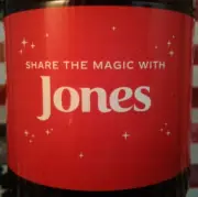 Share A Coke With Jones 2020 Personalized Coca Cola Bottle