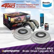 Bendix Ultimate 4WD Rear Brake Drum Upgrade Kit for Nissan Navara D23 NP300 2.3L (for: Nissan)