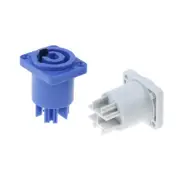 NAC3MPA-1 3 Pin Female Panel PowerCon Socket Audio Connector Socket 20A/2'hw