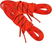[TOGEVAL] High Strength Ice Skate Laces Waxed Hockey Shoelaces Low Temperature Resistant for Sports