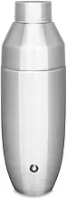 SNOWFOX C90024-01 Premium Vacuum Insulated Stainless Steel Cocktail Shaker - Home Bar Accessories - Elegant Drink Mixer - Leak-Proof Lid with Jigger & Built-in Strainer - 22oz.