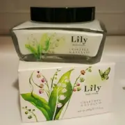 crabtree evelyn lily of the valley body cream jar 7 oz new
