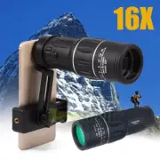 16x52 Phone Camera Zoom Monocular Telescope Bk-4 Lens Hunting For iPhone Samsung