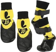 VANZACK Dog Sock Portable Rubber Socks for Dogs Washable Replaceable Reusable Paw Protectors