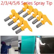 20pcs Airless Spray Nozzle Tips 2/3/4/5/6 Series Paint Sprayer Tip Yellow Color
