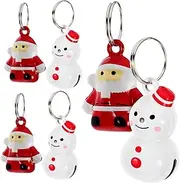 BESPORTBLE Cat Collar Decorative Hanging Bells for Pet 6pcs Metal Pet Accessory Collar Bells Wear-Resistant and Lightweight