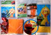 ELMO Sesame Street Birthday Party Super Snack Pack w/Balloons, Bags, Invites