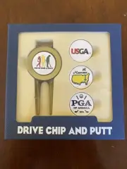 Masters Golf Tournament Drive Chip And Putt Divot Tool And Ball Markers