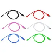 1 of 3ft USB 2.0 A male to Micro B 5 pin Charging Android Data sync Cable Cord
