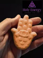 Mango Tangerine Hamsa Soap Handmade Natural Soap Infused With Essential Oil