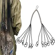 Duck Strap Carrier, Waterfowl Duck Strap | Duck Cole Paracord Outdoor Strap | Duck Carrier Strap with 12 Rings for Bird, Waterfowl, Turkey, Squirrel, Geese, Single Attributes, 説明を参照してください