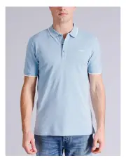 [Hugo] Dinoso Polo in Light/ Pastel Blue