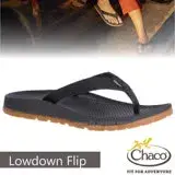 【美國 Chaco】贈置鞋袋!女款 LOWDOWN FLIP 夾腳拖鞋.人字拖/戶外涼鞋海灘鞋 /CH-LFW01-H405 黑