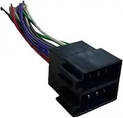 IMC Audio Semi Truck Stereo Wiring Harness Plug Play Radio CD Player in Dash Compatible with Freightliner International Peterbilt Volvo Sterling Mack Kenworth Columbia Big Rig