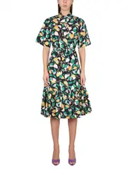 [La Double J] La Double J-Shirt Dress With Belt-Donna M