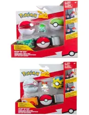 [Pokemon] Clip and Go Poke Ball Belt Set