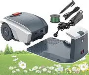 OmePS Automatic Robot Lawn Mower with GPS Navigation and Charging Station, Mows Up to 2/3 Acre /29,000 Sq.Ft, APP Path Planning, Stoppage Re-Cutting, Custom Mowing, GPS Anti-Theft, Self-Charging, IPX5